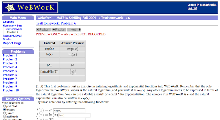 Preview Answers